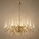 Yiosi Candlelight Glass Pendant Light - 47" (Dia 1200mm)
