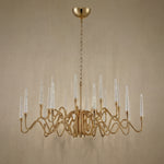 Yiosi Candlelight Glass Pendant Light - dark