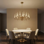 Yiosi Candlelight Glass Pendant Light - scene-1