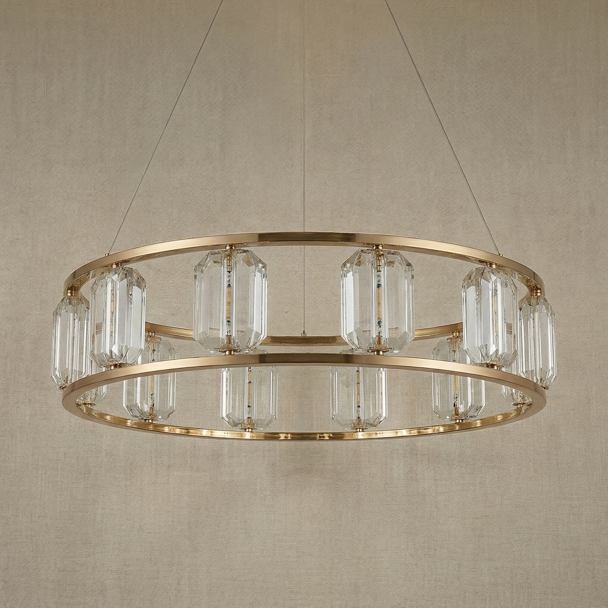 Yiosi Color Crystal Pendant Light - dark