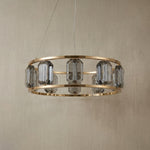 Yiosi Color Crystal Pendant Light - dark