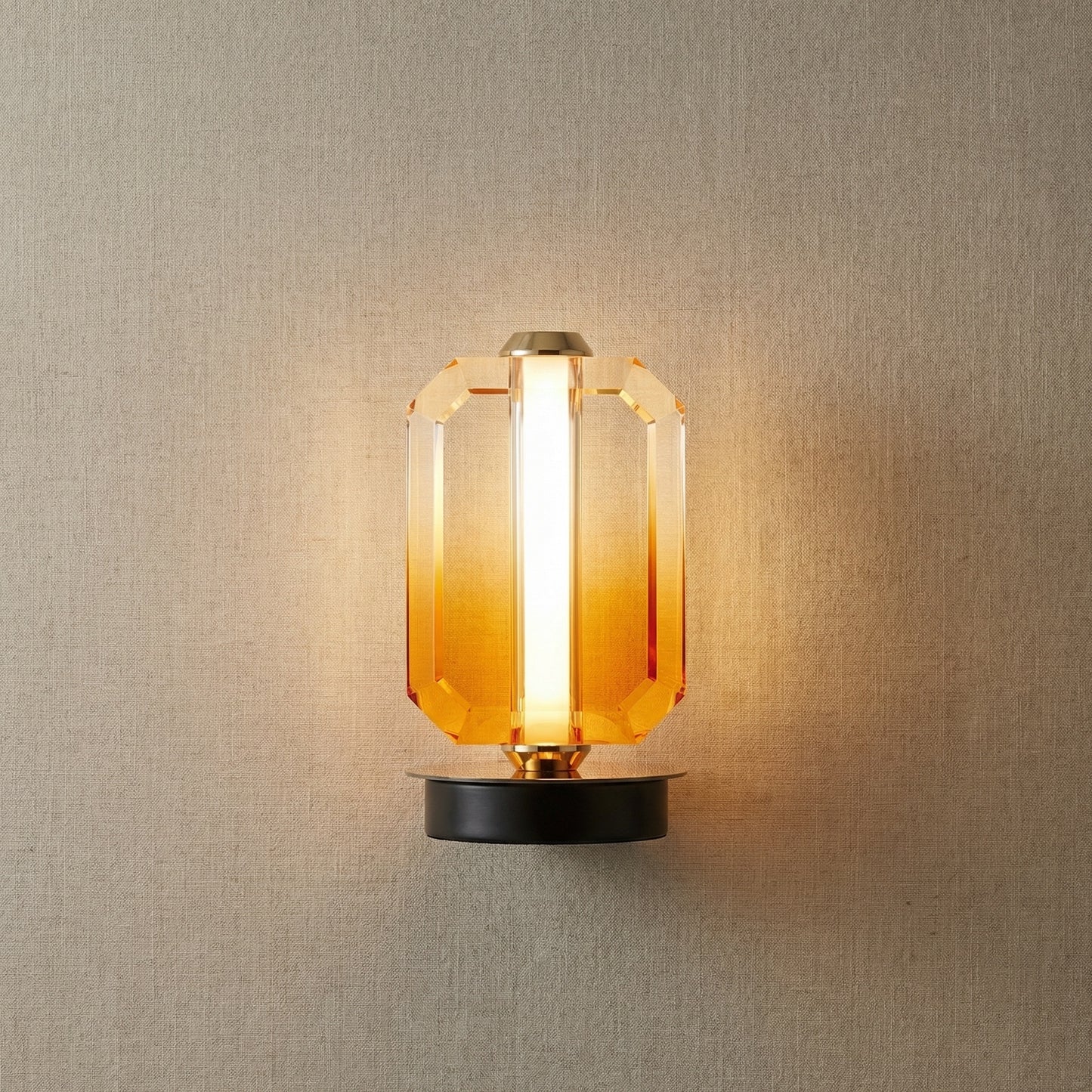 Yiosi Color Crystal Table Lamp 5" - 5" (Dia 115mm)