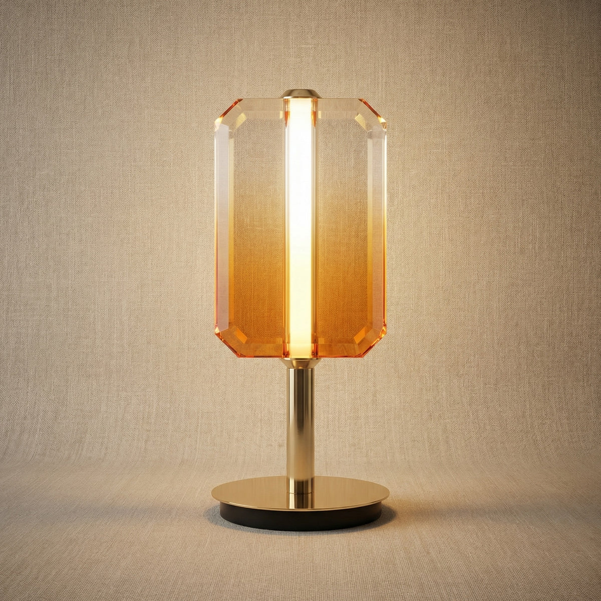 Yiosi Color Crystal Table Lamp 6" Style A - 6" (Dia 160mm)