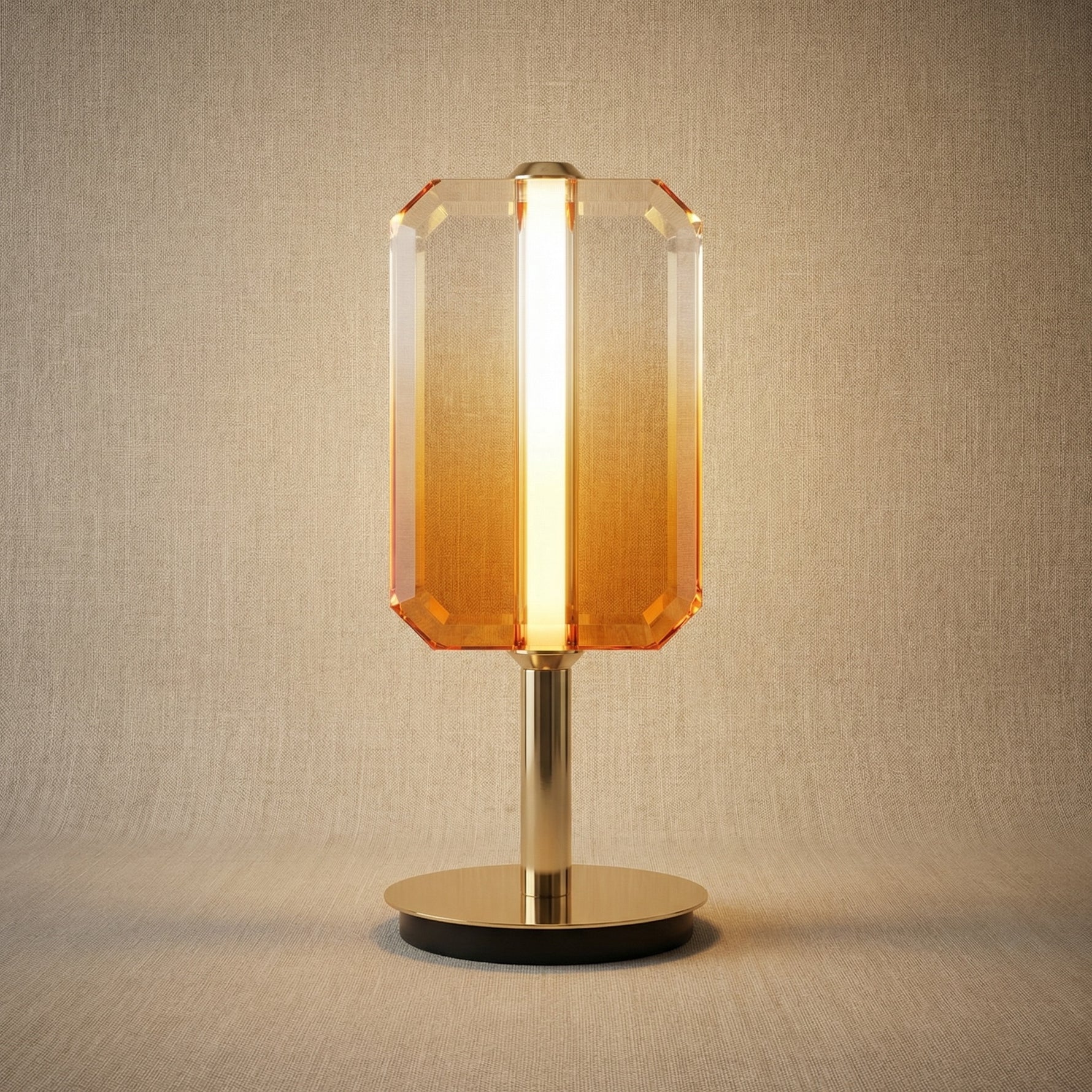Yiosi Color Crystal Table Lamp 6" Style A - 6" (Dia 160mm)