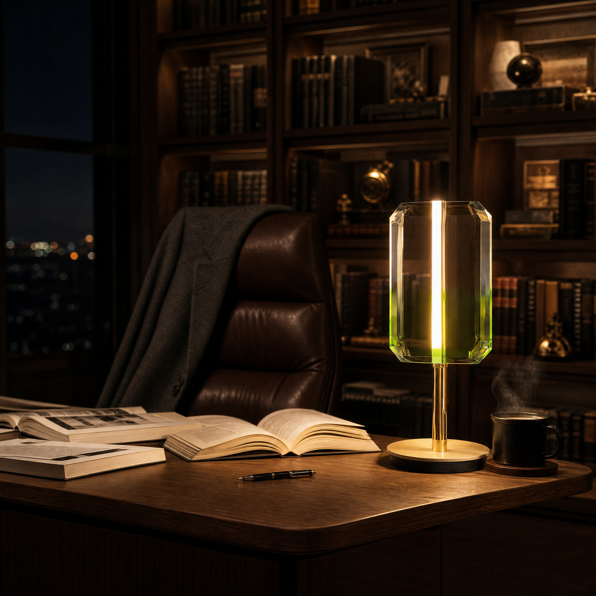 Yiosi Color Crystal Table Lamp 6" Style B