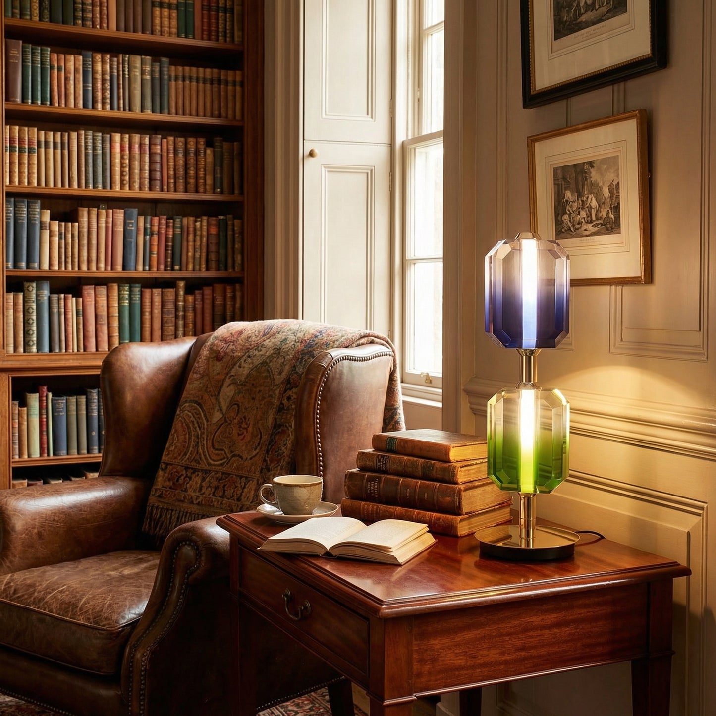 Yiosi Color Crystal Table Lamp 7" - scene-3