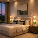 Yiosi Color Crystal Table Lamp 7"