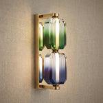 Yiosi Color Crystal Wall Sconce 5" Style A - 5" Linear (L115mm)