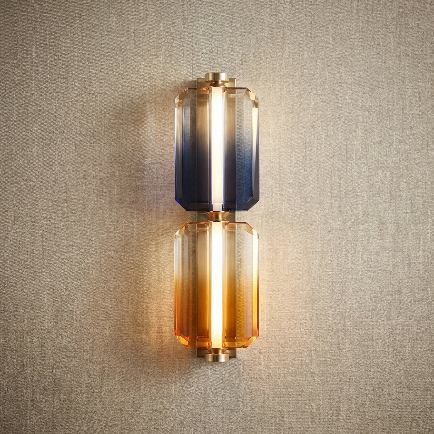 Yiosi Color Crystal Wall Sconce 6" Style B - 6" Linear (L150mm)