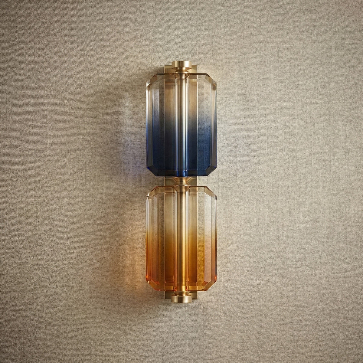 Yiosi Color Crystal Wall Sconce 6" Style B - dark