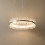 Yiosi Corset Glow Glass Pendant Light 39" - 47" (Dia 1200mm)