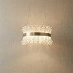 Yiosi Corset Glow Glass Pendant Light 39" - 24" (Dia 600mm)