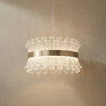 Yiosi Corset Glow Glass Pendant Light 39" - 24" (Dia 600mm) Style B