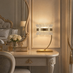 Yiosi Corset Glow Glass Table Lamp 17"