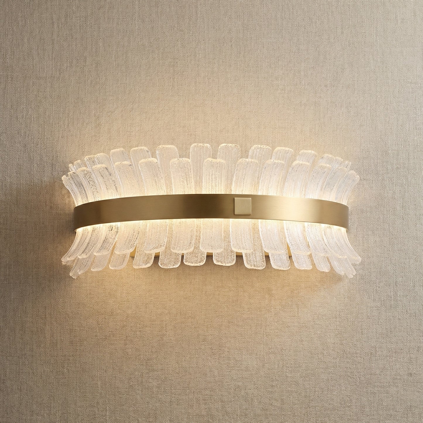 Yiosi Corset Glow Glass Wall Sconce - 12" (Dia 300mm)
