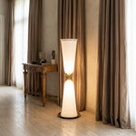 Yiosi Cristallo Double Glass Floor Lamp - scene-2