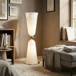 Yiosi Cristallo Double Glass Floor Lamp - scene-3