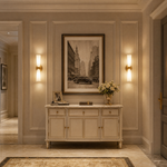 Yiosi Cristallo Double Glass Wall Sconce