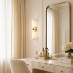 Yiosi Cristallo Double Glass Wall Sconce