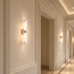 Yiosi Cristallo Double Glass Wall Sconce