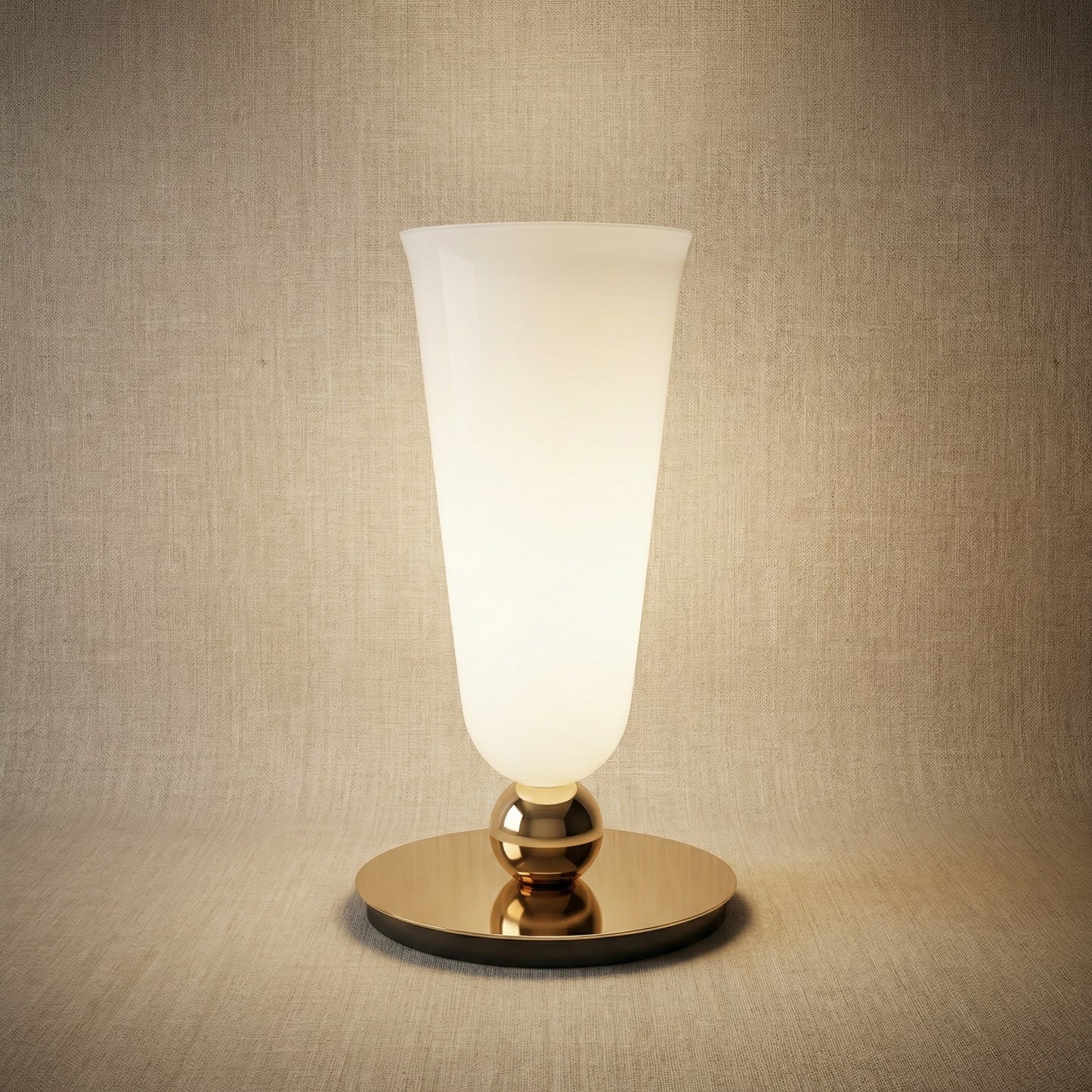Yiosi Cristallo Glass Table Lamp 10" - 10" (Dia 250mm)