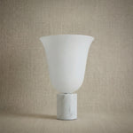 Yiosi Cristallo Glass Table Lamp 16" - dark