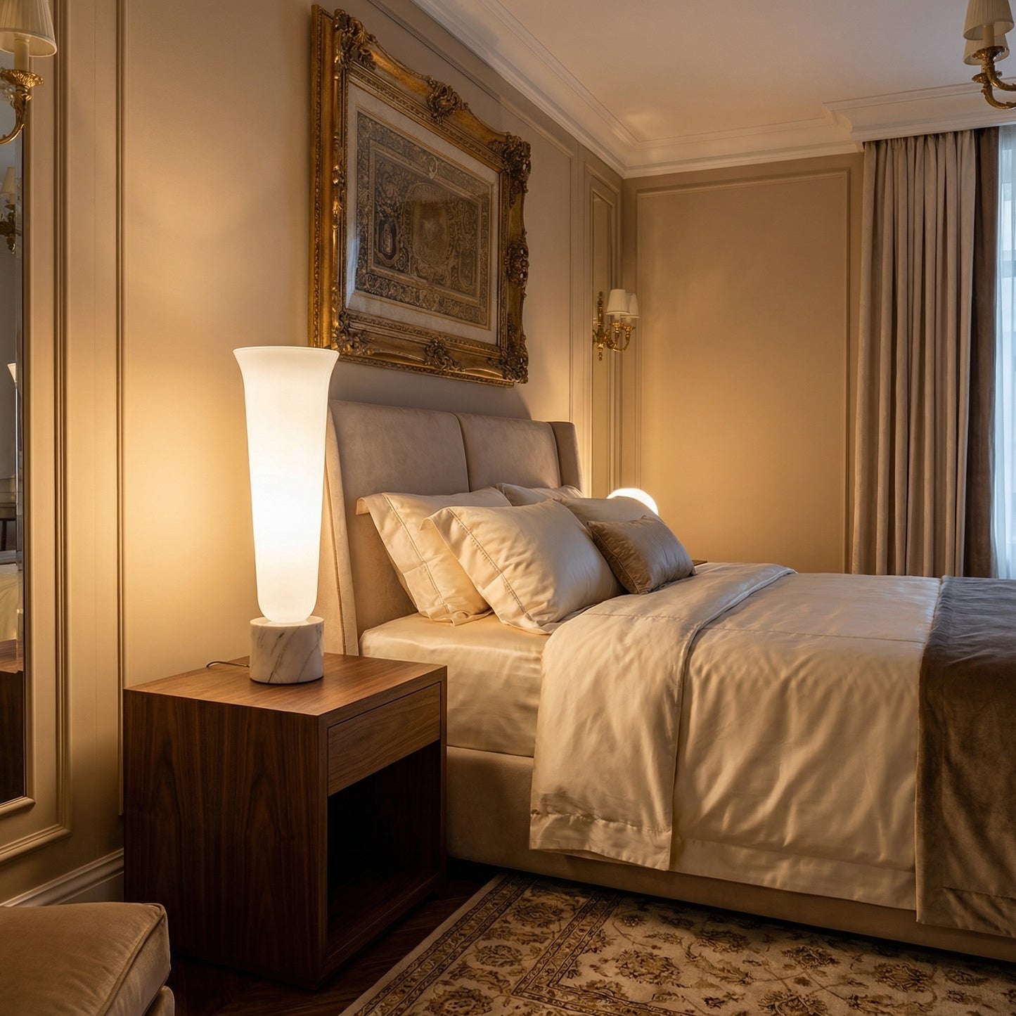 Yiosi Cristallo Glass Table Lamp 4" Style A - scene-1