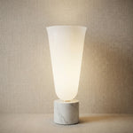 Yiosi Cristallo Glass Table Lamp 4" Style A - 6" (Dia 140mm)