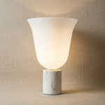 Yiosi Cristallo Glass Table Lamp 4" Style A - 16" (Dia 400mm)