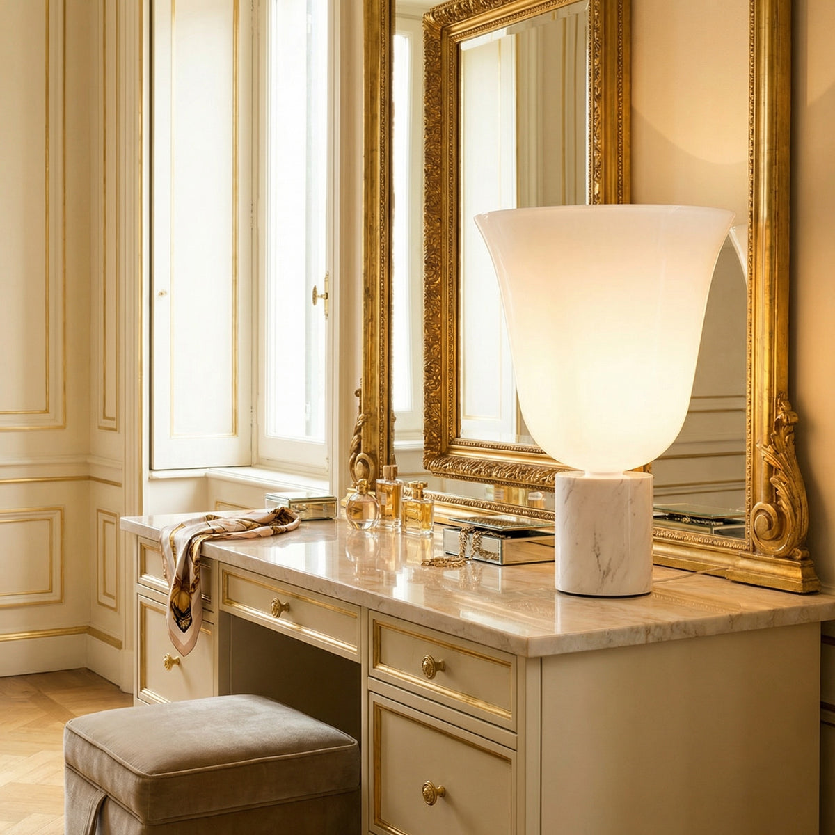 Yiosi Cristallo Glass Table Lamp 4" Style A - scene-2