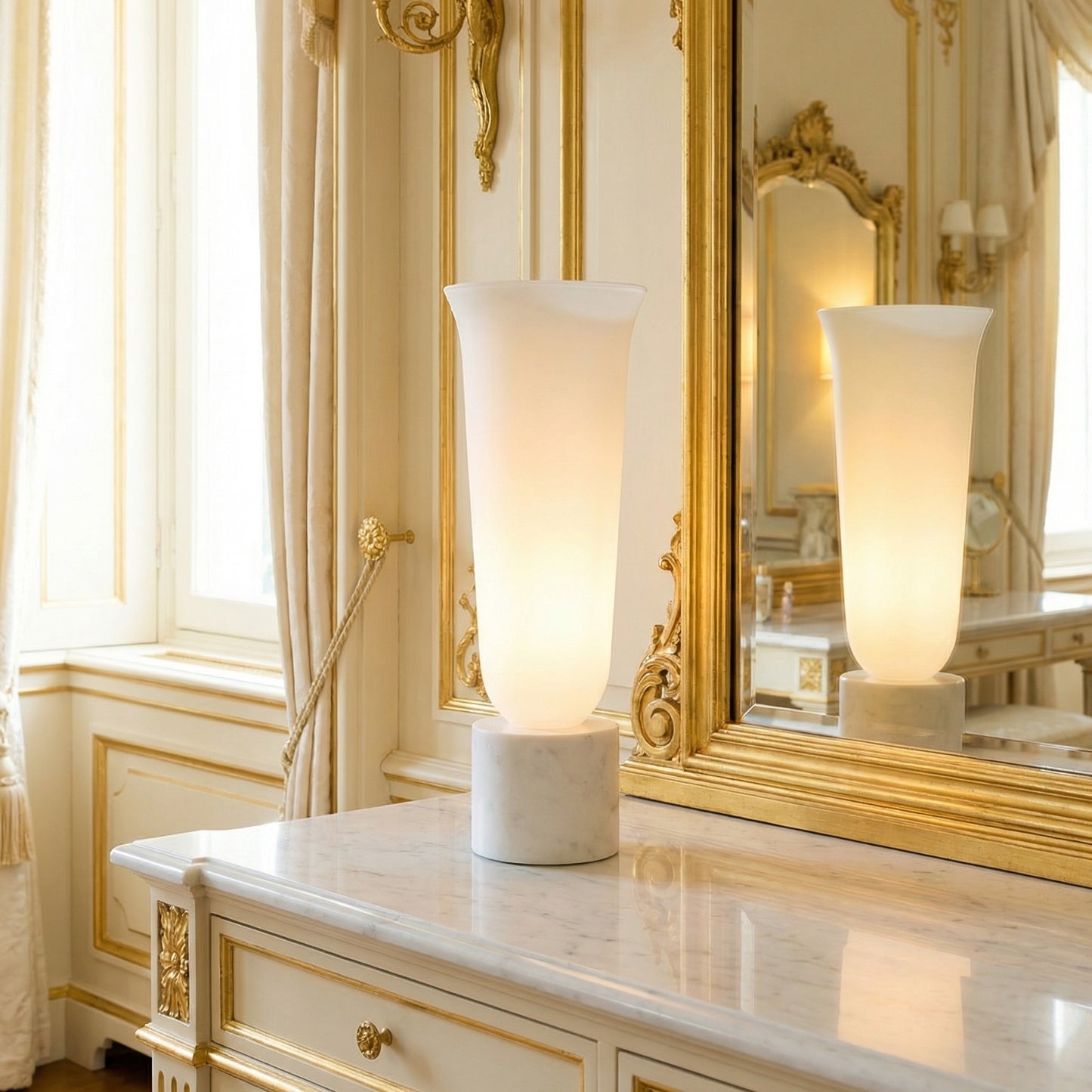 Yiosi Cristallo Glass Table Lamp 4" Style B - scene-2