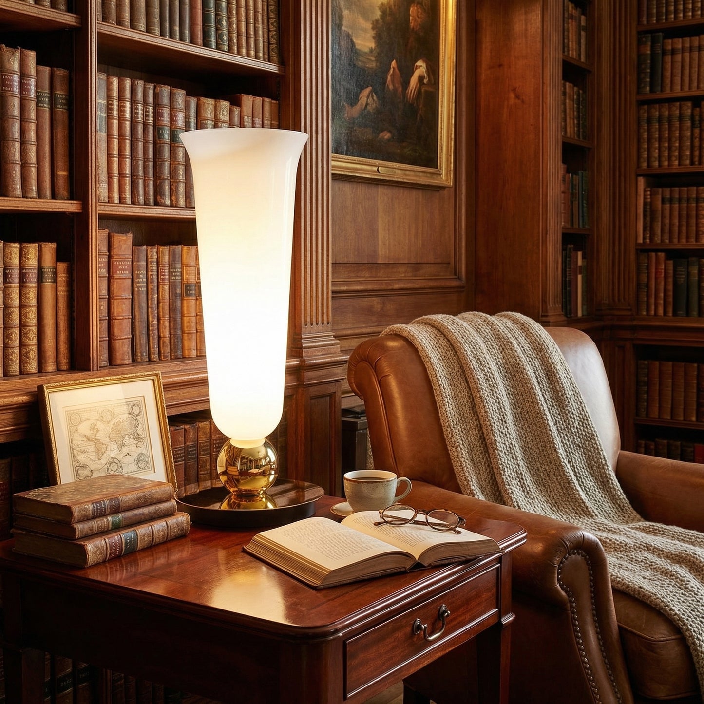 Yiosi Cristallo Glass Table Lamp 7" Style A - scene-3