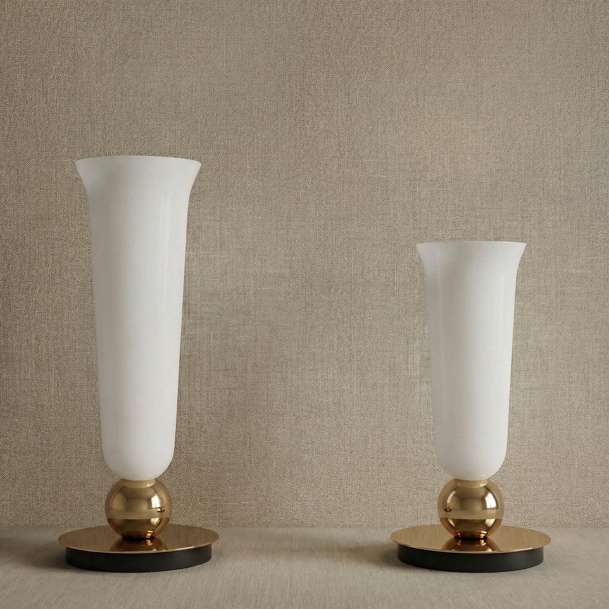 Yiosi Cristallo Glass Table Lamp 7" Style A - dark