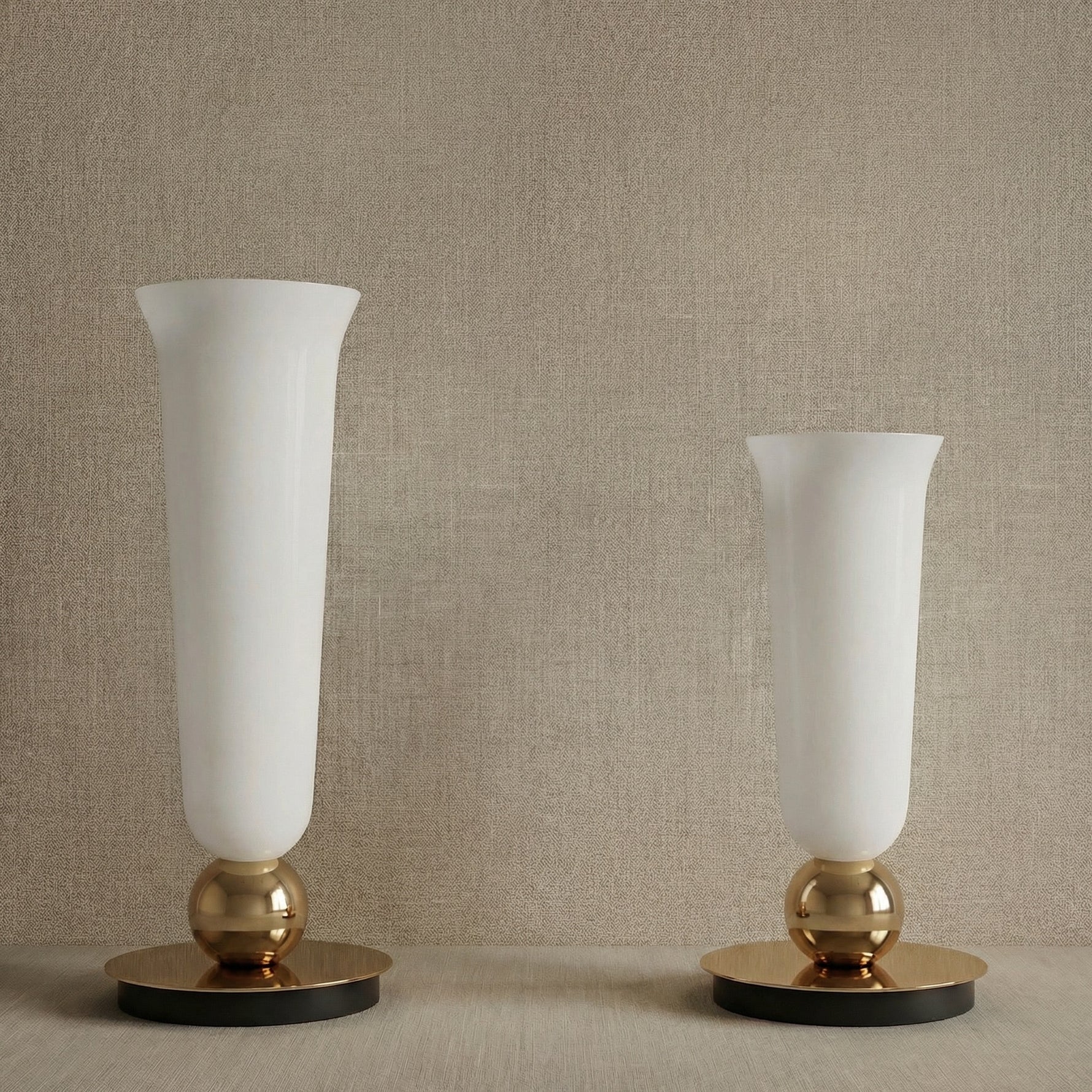 Yiosi Cristallo Glass Table Lamp 7" Style A - dark