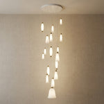 Yiosi Cristallo Grand Cascading Glass Pendant Light - 39" (Dia 1000mm)