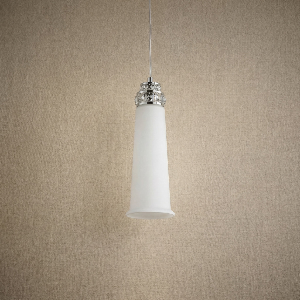 Yiosi Cristallo Grand Cascading Glass Pendant Light - dark