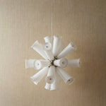 Yiosi Cristallo Grand Cascading Glass Pendant Light - dark