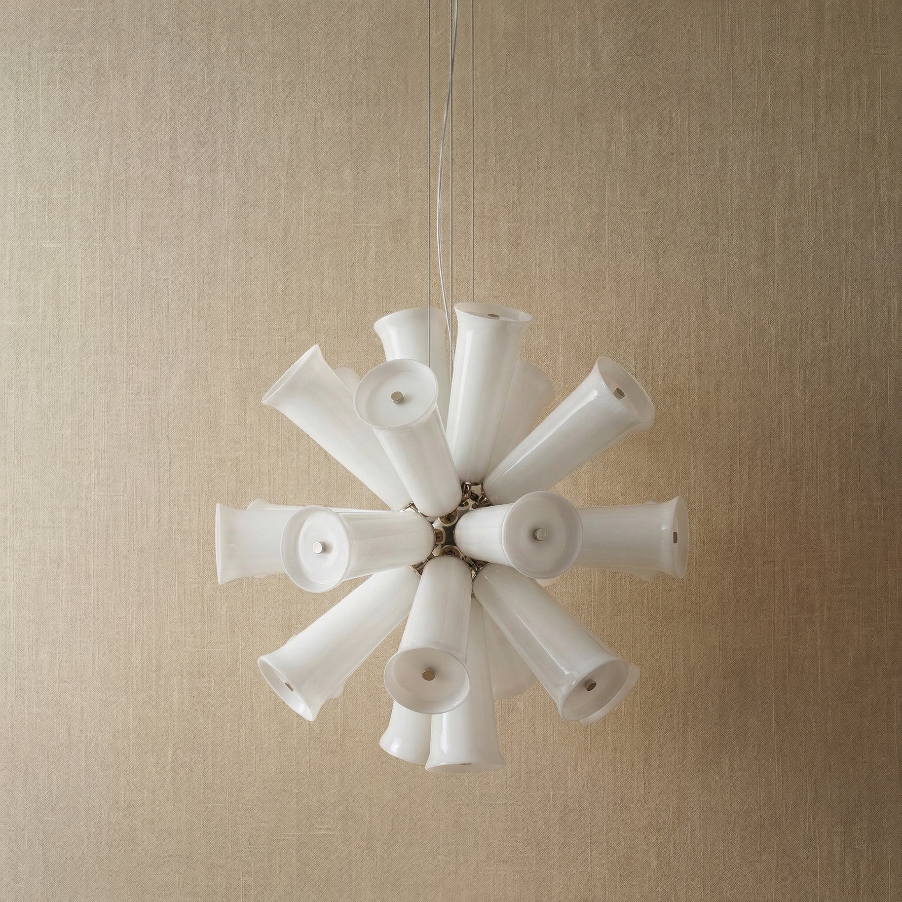Yiosi Cristallo Grand Cascading Glass Pendant Light - dark