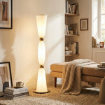 Yiosi Cristallo Triple Glass Floor Lamp - scene-3