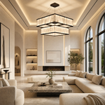 Yiosi Crystara Natural Stone Chandelier 31"