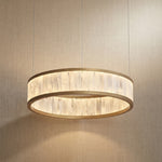 Yiosi Crystara Natural Stone Pendant Light 39" Style A - 47" (Dia 1200mm)