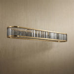 Yiosi Crystara Natural Stone Pendant Light 39" Style A - dark