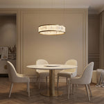 Yiosi Crystara Natural Stone Pendant Light 39" Style A - scene-1