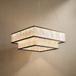 Yiosi Crystara Nested Metal Pendant Light 31" Style B - 31" (Dia 800mm)