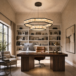 Yiosi Crystara Nested Metal Chandelier 39"