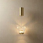 Yiosi Flowers Mini Glass Pendant Light - 5" (Dia 135mm)