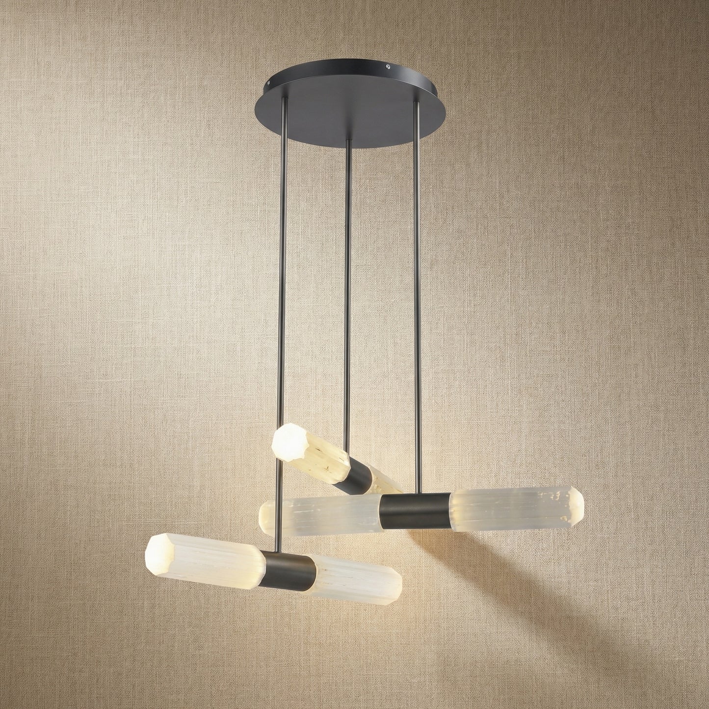 Yiosi Gemstones Crystal Pendant Light - 14" (Dia 350mm)