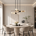 Yiosi Gemstones Crystal Pendant Light