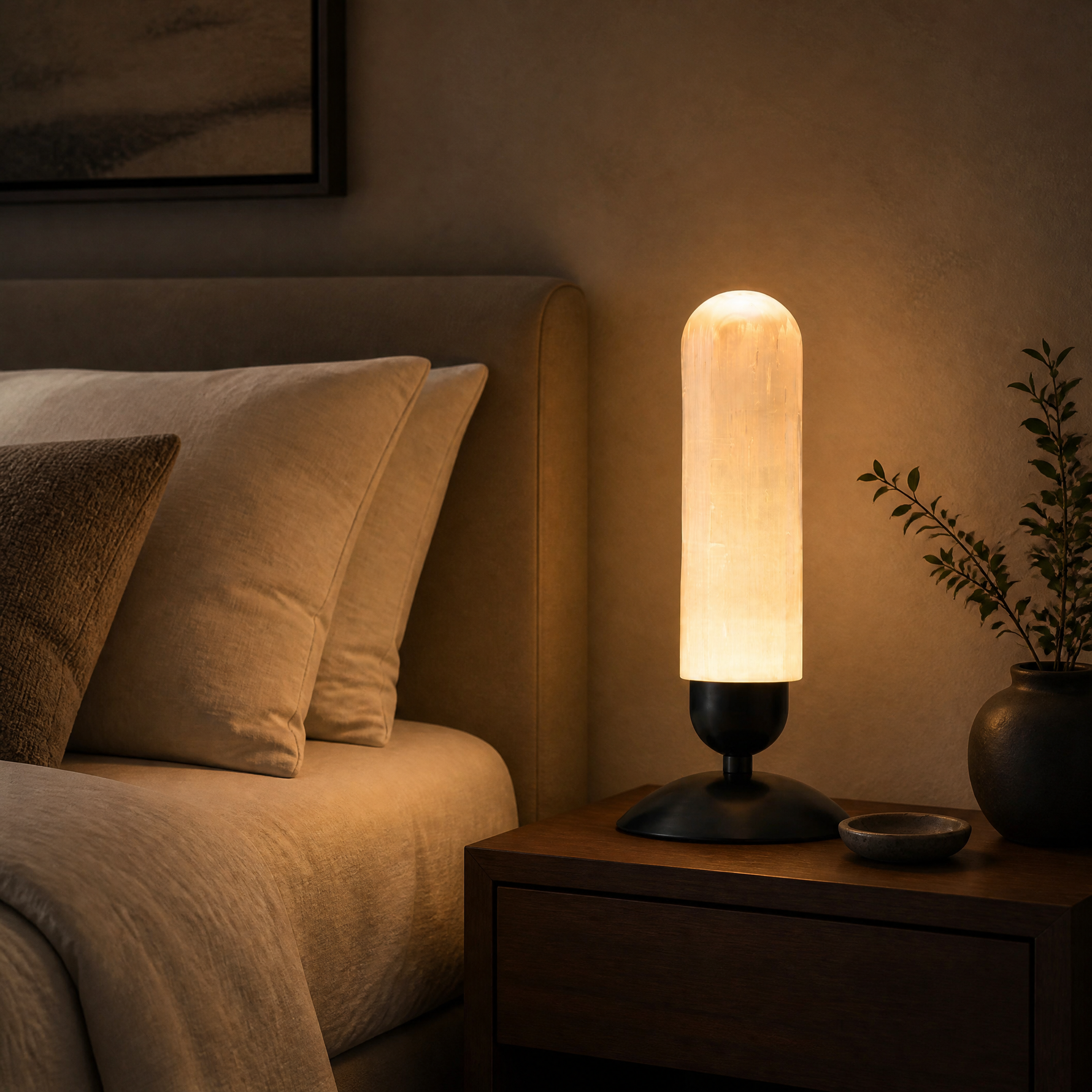 Yiosi Gemstones Crystal Table Lamp 6" Style B