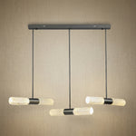 Yiosi Gemstones Linear Crystal Pendant Light 47" - 47" Linear (L1200mm)